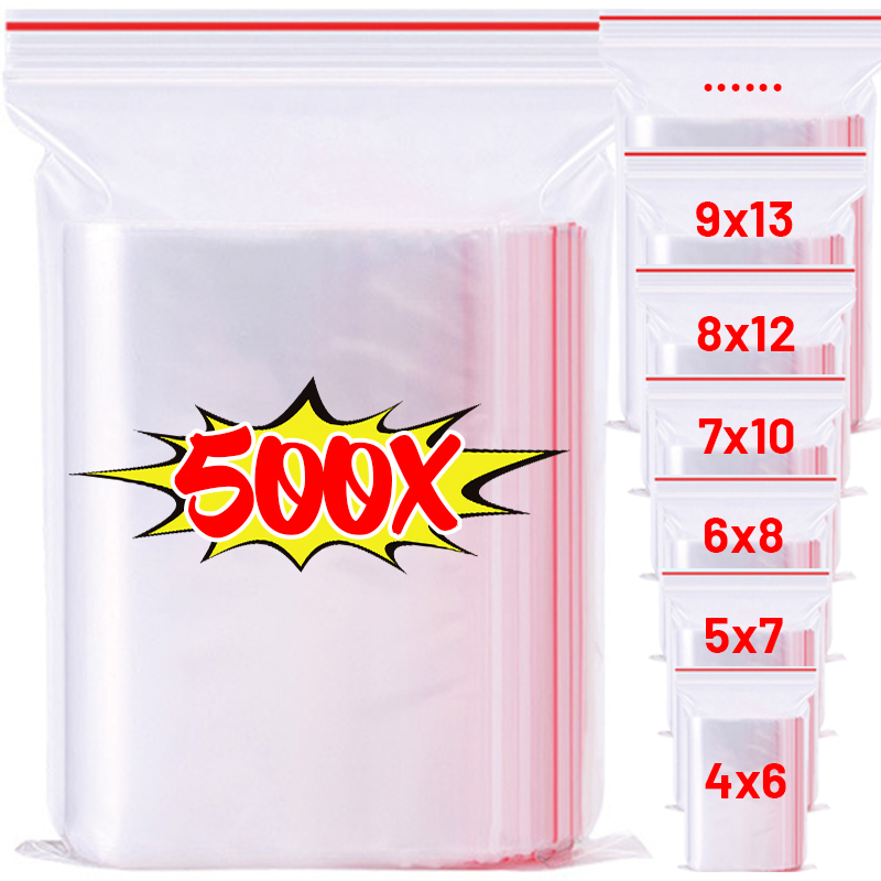 Travel Ziplock Bags - Hurtowe samozamykające się przezroczyste plastikowe torby