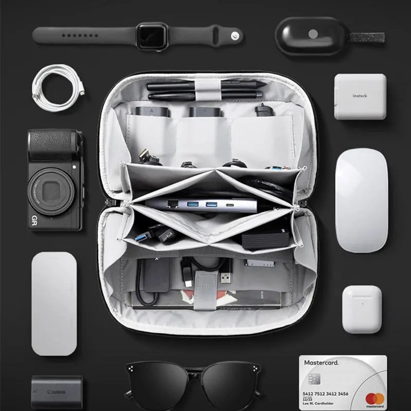 Travel Accessories - Wielofunkcyjna torba na akcesoria cyfrowe, ulepszona,