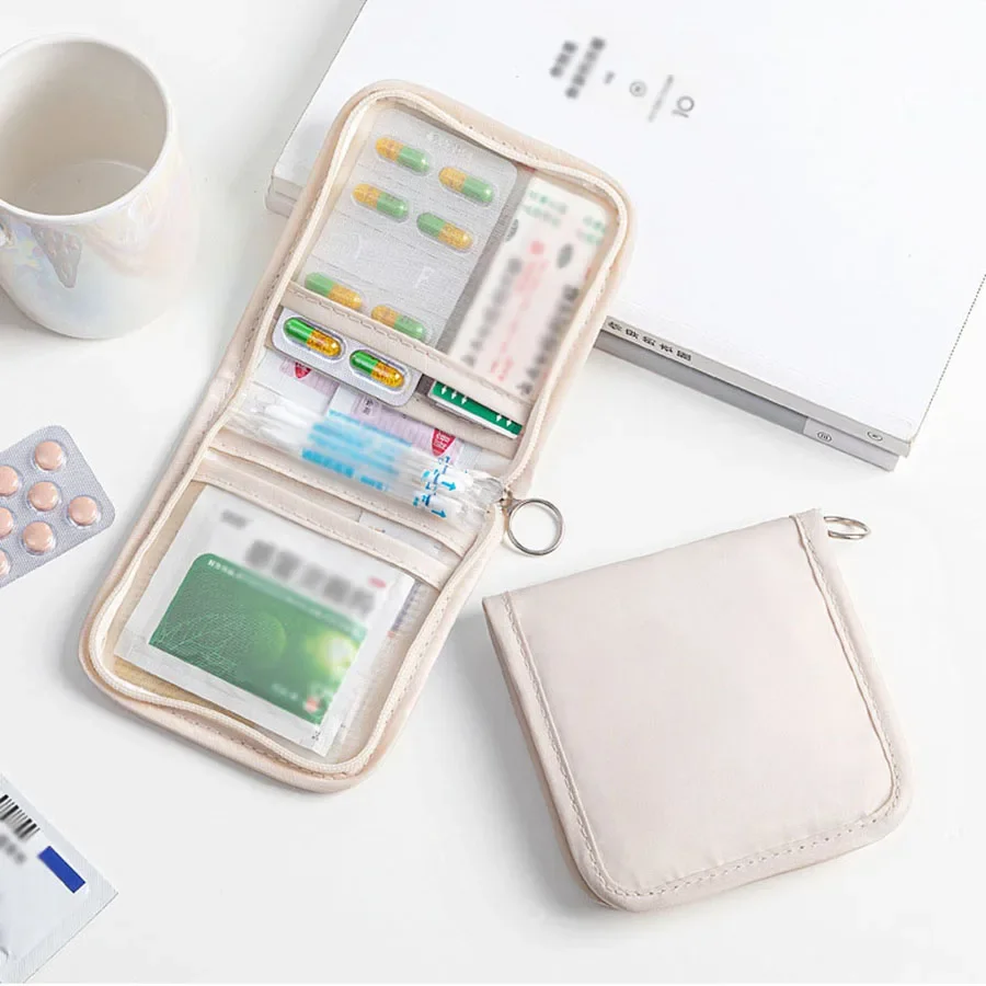 Travel Ziplock Bags - Mini Apteczka Medyczna Przenośna Składana Duże