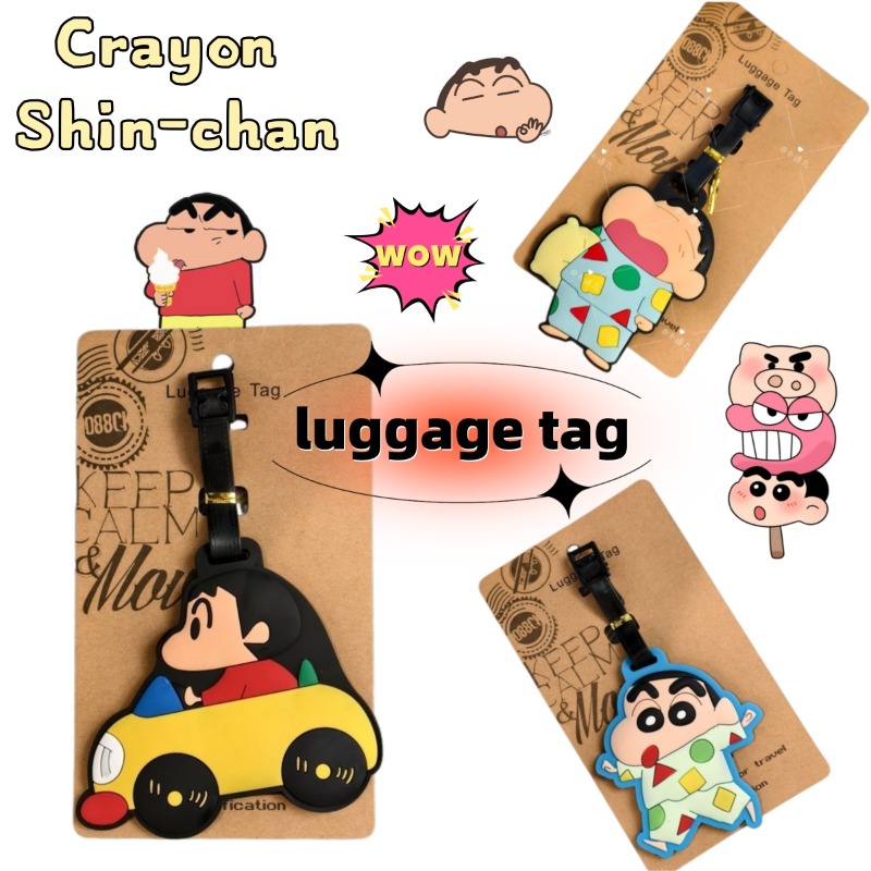 Travel Accessories Kit - Zawieszka do bagażu z motywem Crayon