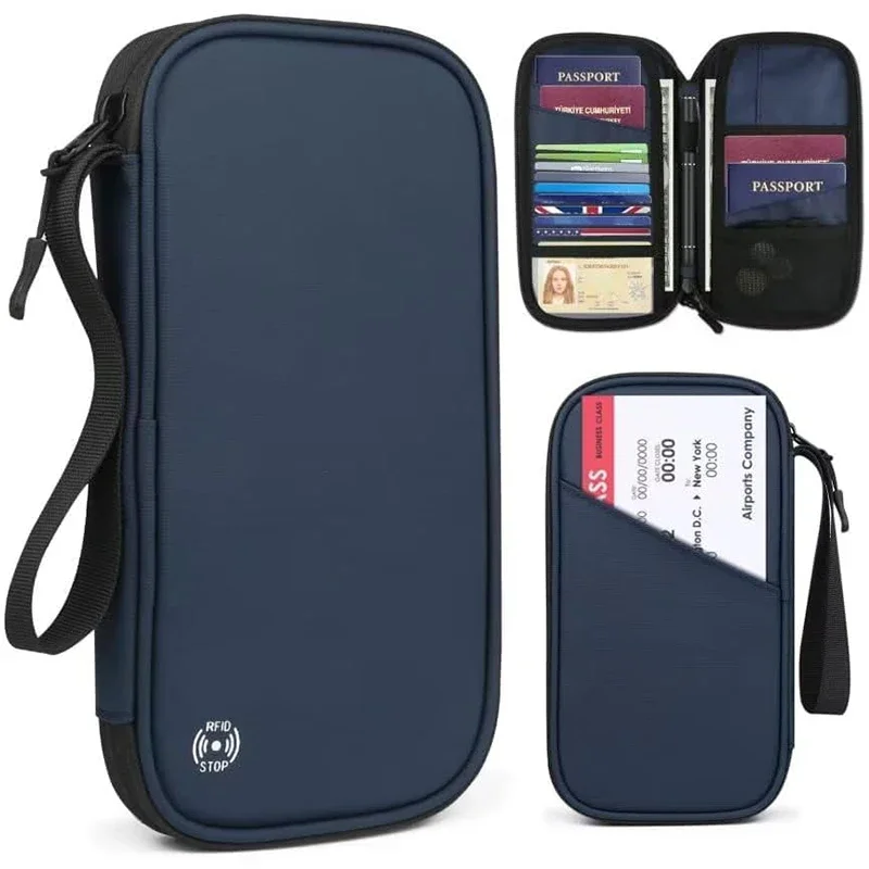 Travel Ziplock Bags - Lekki pokrowiec na paszport podróżny dla