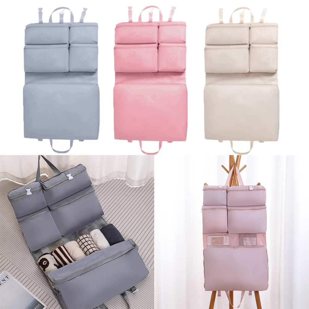 Travel Accessories Kit Bag - Zestaw 7 organizerów podróżnych, składane, ułatwiające