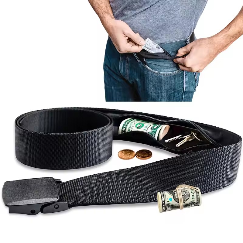 Money Belt Hidden - Nowy podróżny pasek antykradzieżowy na pieniądze