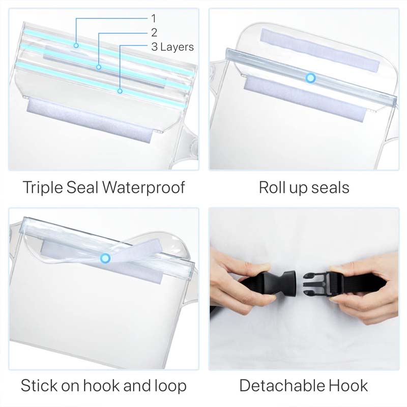 Wodoodporna torba na telefon k – Travel Ziplock Bags recenzja i cena