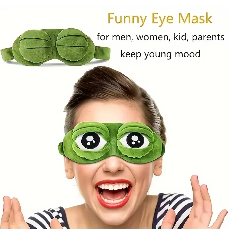 Maska na oczy w kształcie żaby – Travel Accessories recenzja i cena