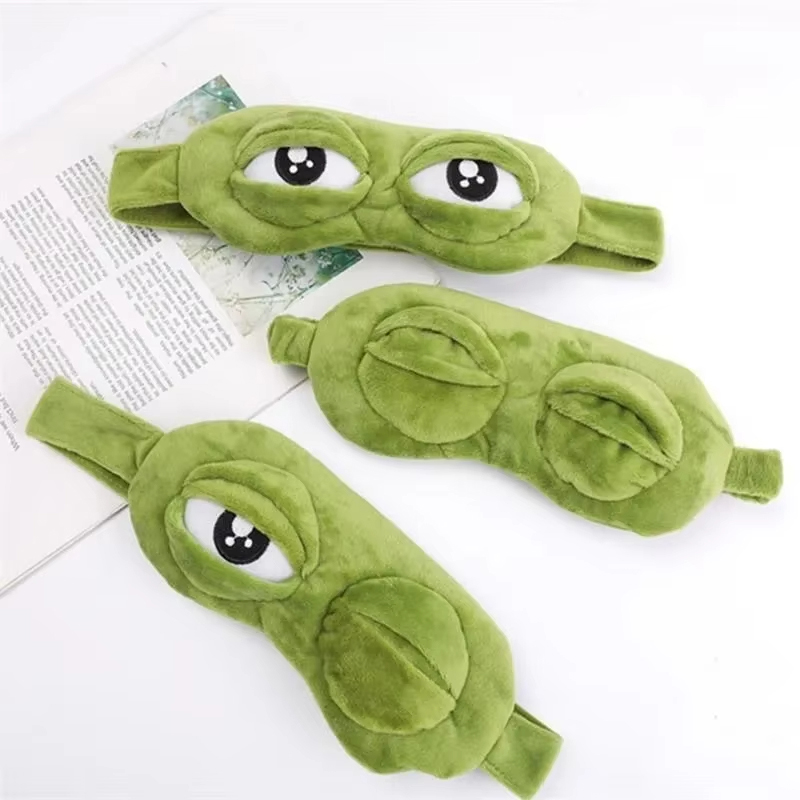 Maska na oczy w kształcie żaby – Travel Accessories recenzja i cena