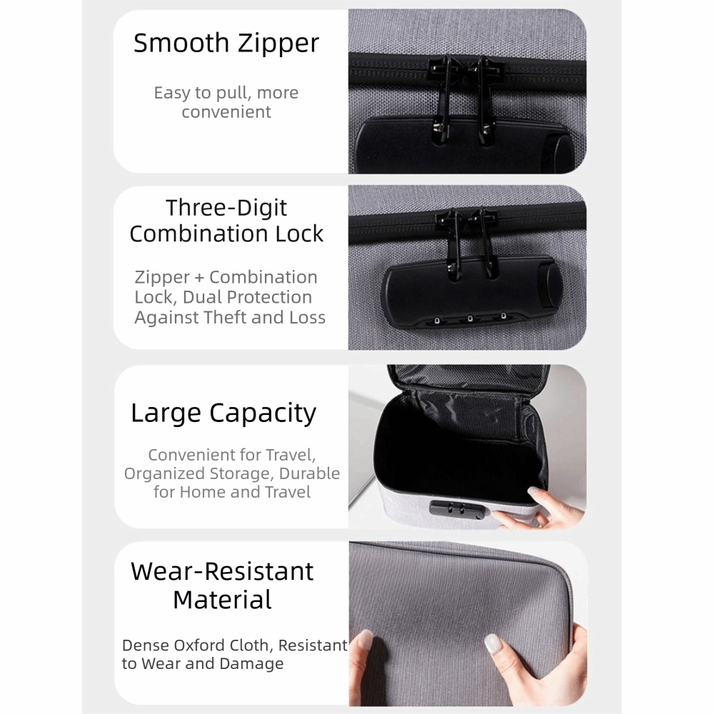 Torba z tkaniny Oxford z zamki – Travel Ziplock Bags recenzja i cena