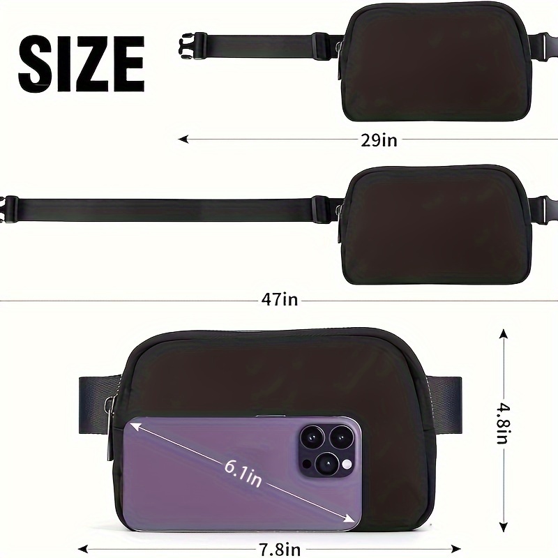 Damska torba biodrowa z zamkie – Money Belt Hidden recenzja i cena