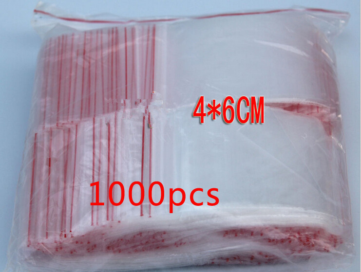 1000 sztuk 4x6cm pe przezroczy – Travel Ziplock Bags recenzja i cena