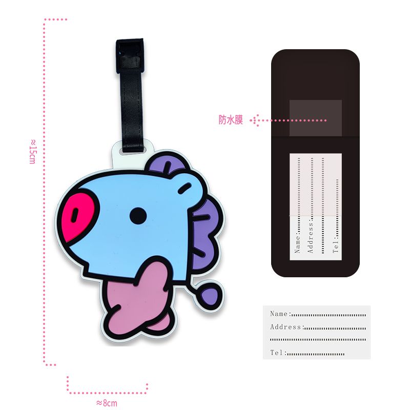 Uroczy breloczek BT21, kresków – Travel Accessories Kit recenzja i cena