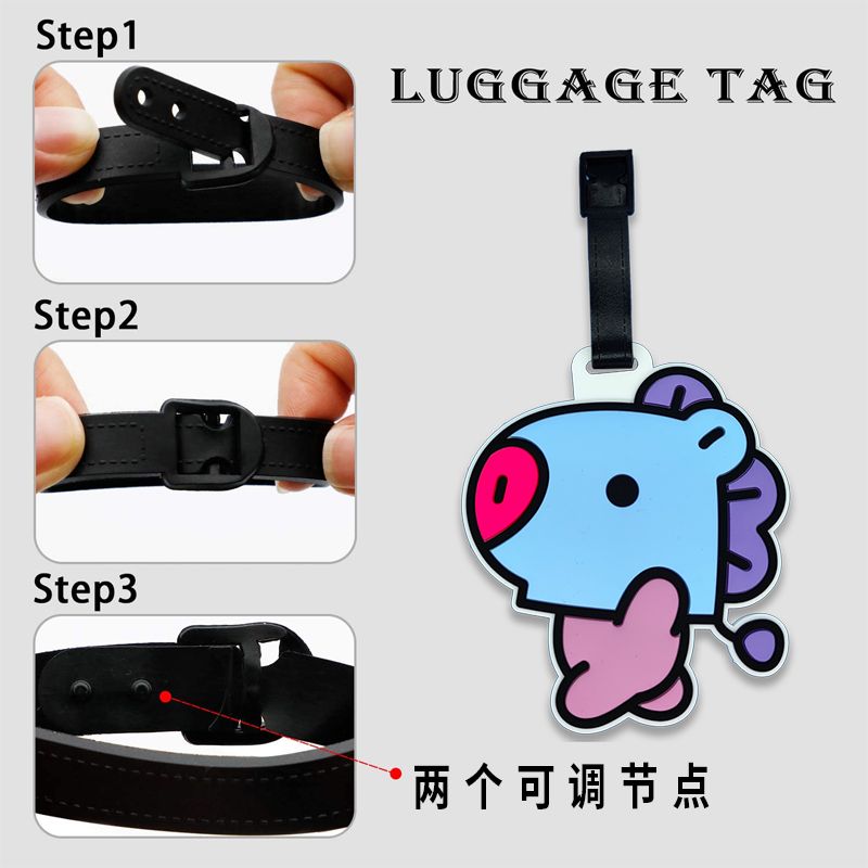 Uroczy breloczek BT21, kresków – Travel Accessories Kit recenzja i cena
