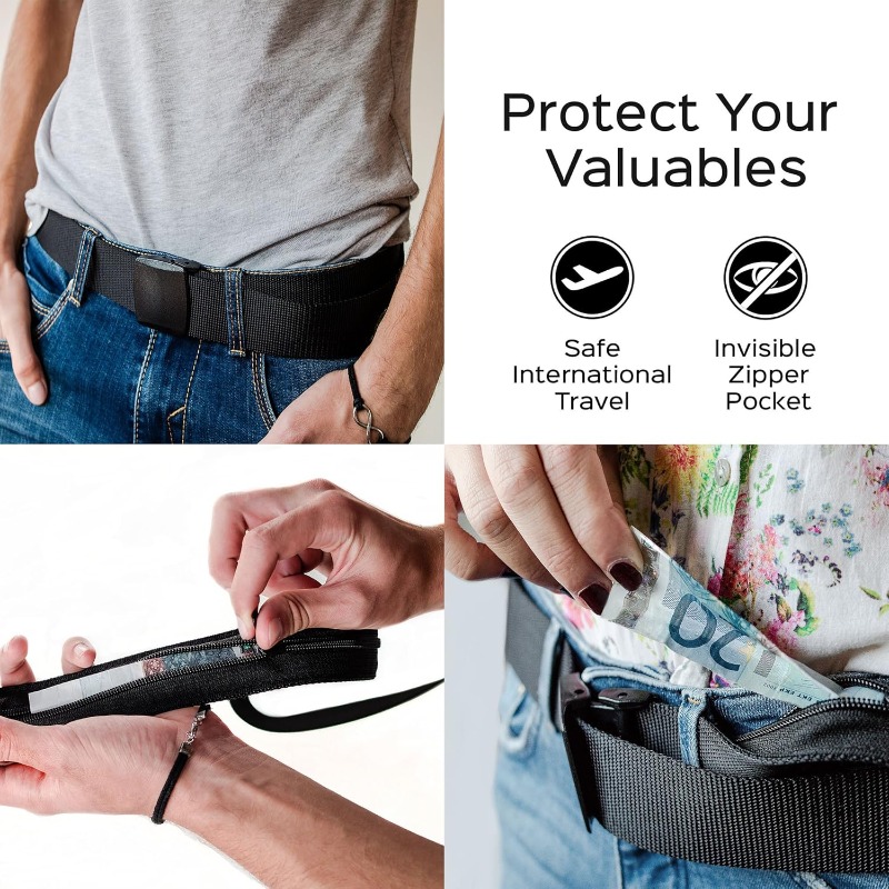 Pas podróżny z ukrytą kieszeni – Money Belt Hidden recenzja i cena