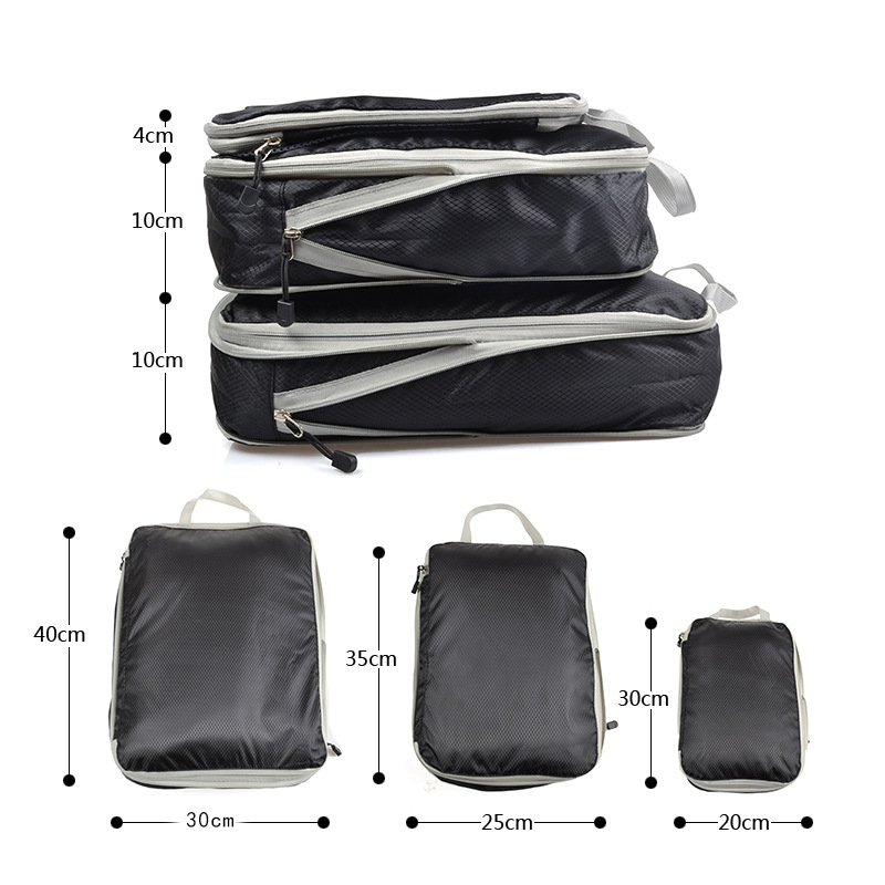 Składane, kompresowalne kostki – Travel Ziplock Bags recenzja i cena