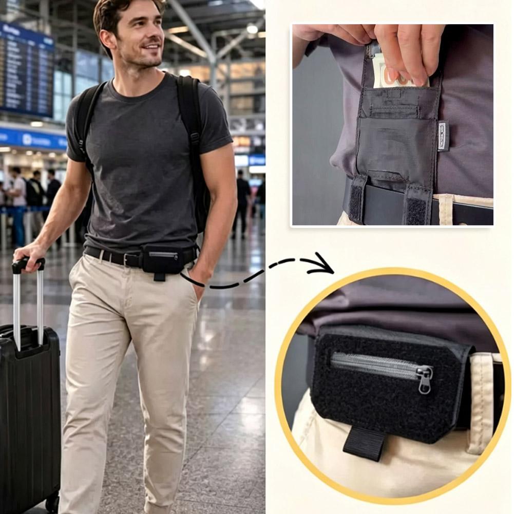 Kompaktowa saszetka na pasek,  – Money Belt Hidden recenzja i cena