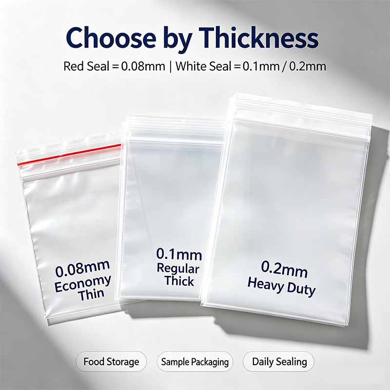 Przezroczyste, zamykane na zam – Travel Ziplock Bags recenzja i cena