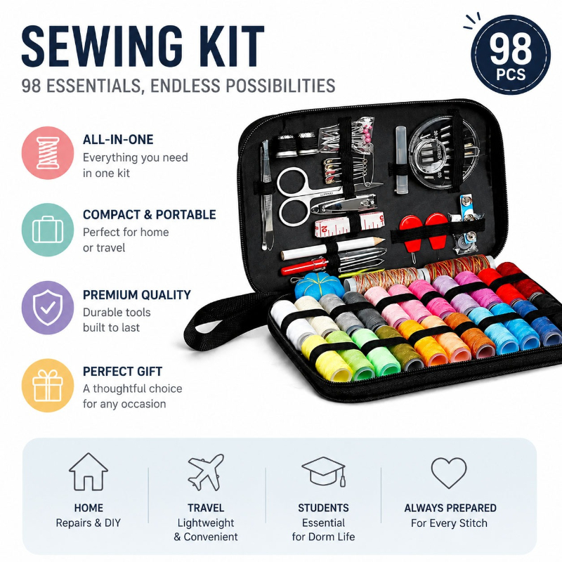 Zestaw narzędzi do szycia 68/9 – Travel Accessories Kit recenzja i cena