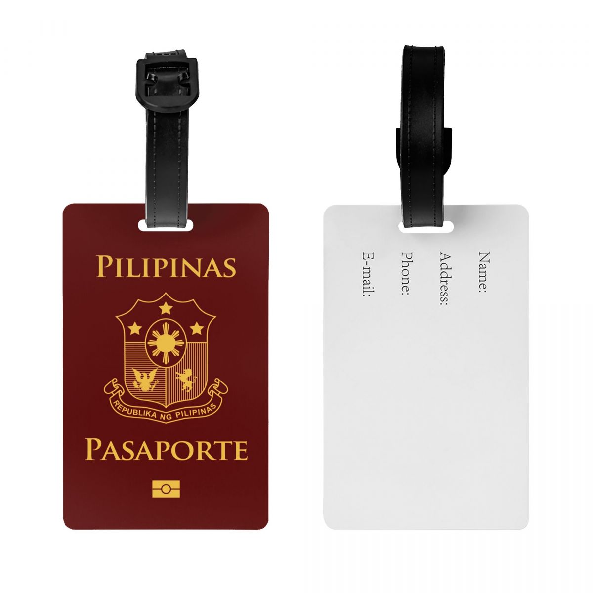 Tag na bagaż z paszportem Fili – Travel Accessories Philippines recenzja i cena