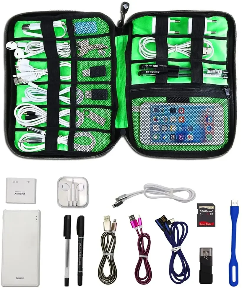 Zestaw organizerów na kable, t – Travel Accessories Kit recenzja i cena