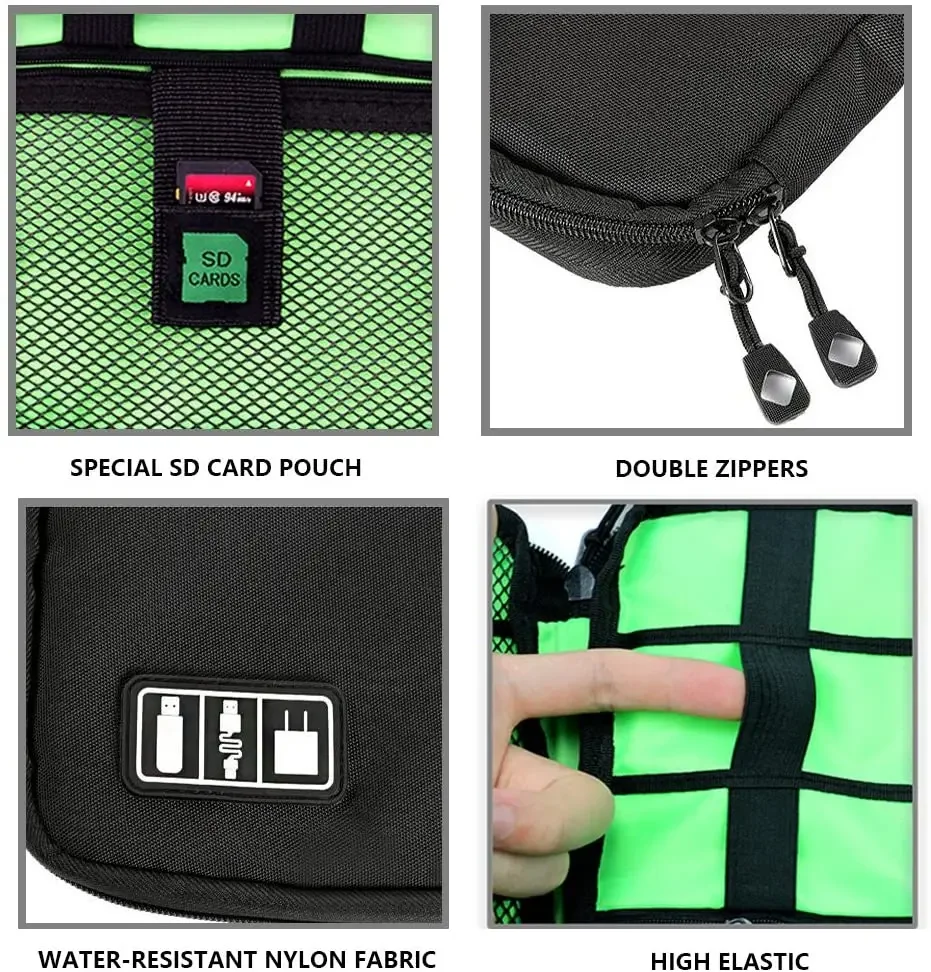 Zestaw organizerów na kable, t – Travel Accessories Kit recenzja i cena