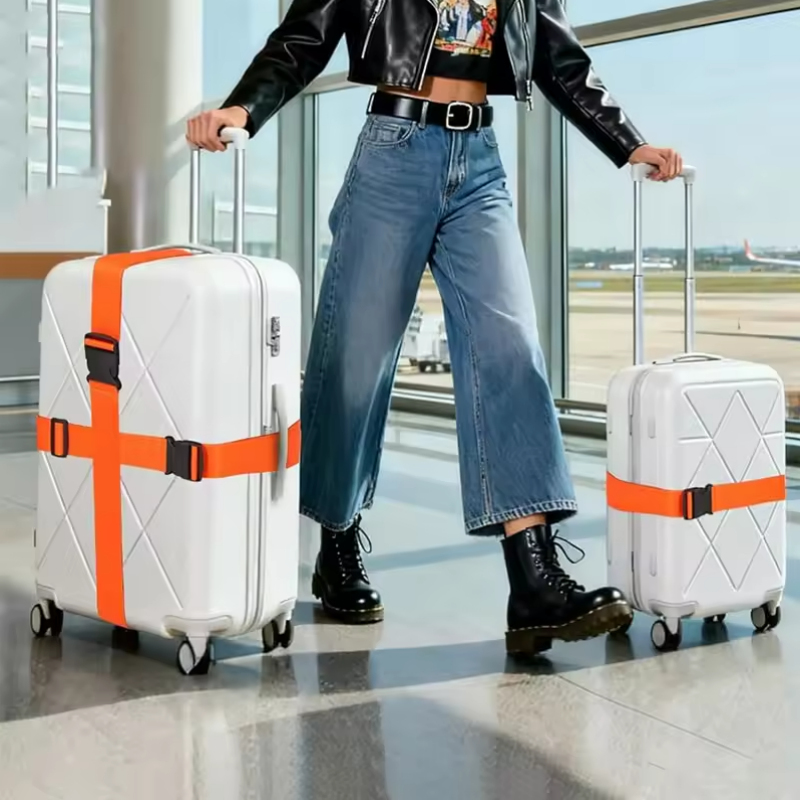 Zestaw 4 pasków do bagażu, pas – Travel Accessories Kit recenzja i cena